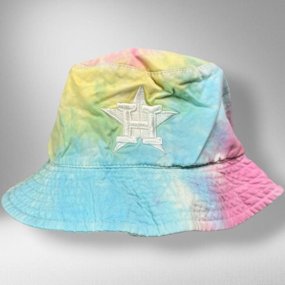 ’47 Houston Astros Tie-Dye Bucket Hat